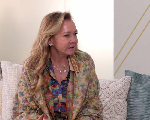 Exclusive interview with Caroline Scheufele, Co-President and Artistic Director of Chopard during Doha Jewellery & Watches Exhibition 2023_AR