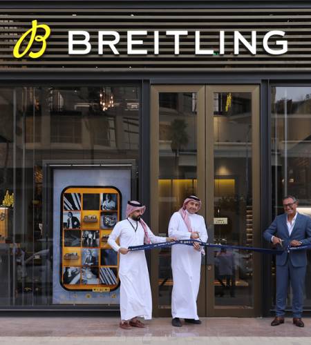 Breitling opens largest Middle East Boutique in Olaya Towers, Riyadh