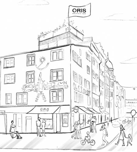 Oris opens boutique in Zurich