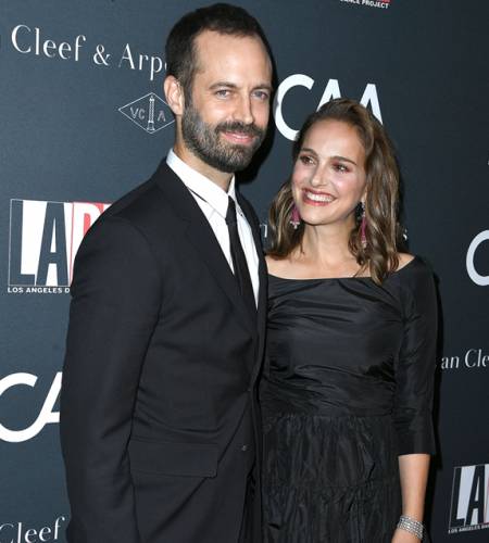 Natalie Portman sparkles in Van Cleef & Arpels  jewellery at the L.A. Dance Project Gala