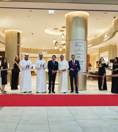 TimeVallée celebrates the opening of its first boutique in the UAE in Yas Mall, Abu Dhabi