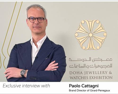 Exclusive interview with Paolo Cattagni, Brand Director of Girard-Perregaux during Doha Jewellery & Watches Exhibition 2023