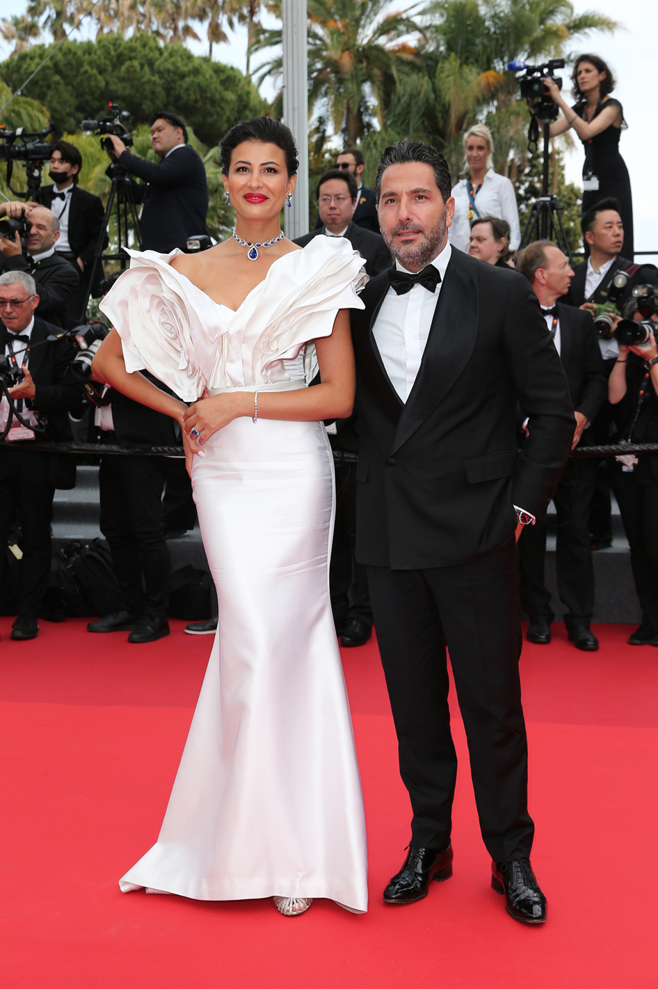 Rym Saidi and Wissam Breidy in Chopard