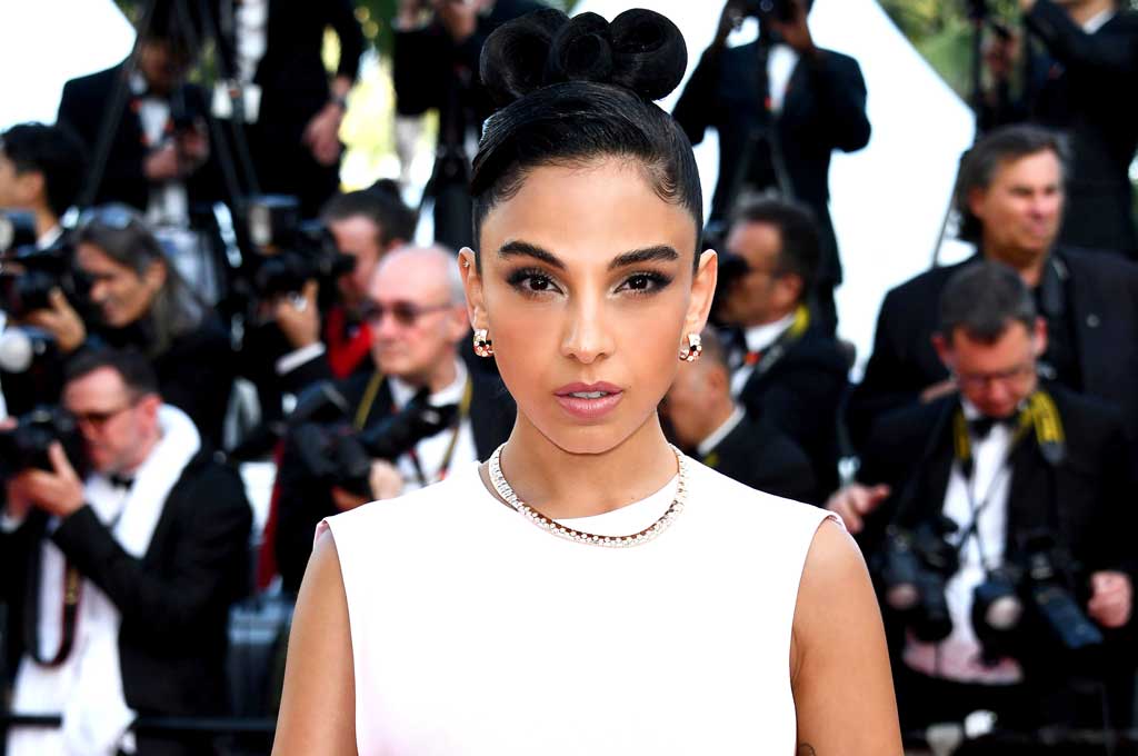 Salma Abu Deif wearing Chaumet at the Cannes Film Festival