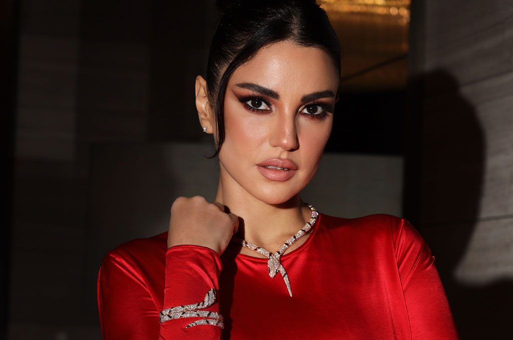  Dorra Zarrouk shine in Bulgari at the Joy Awards 2024