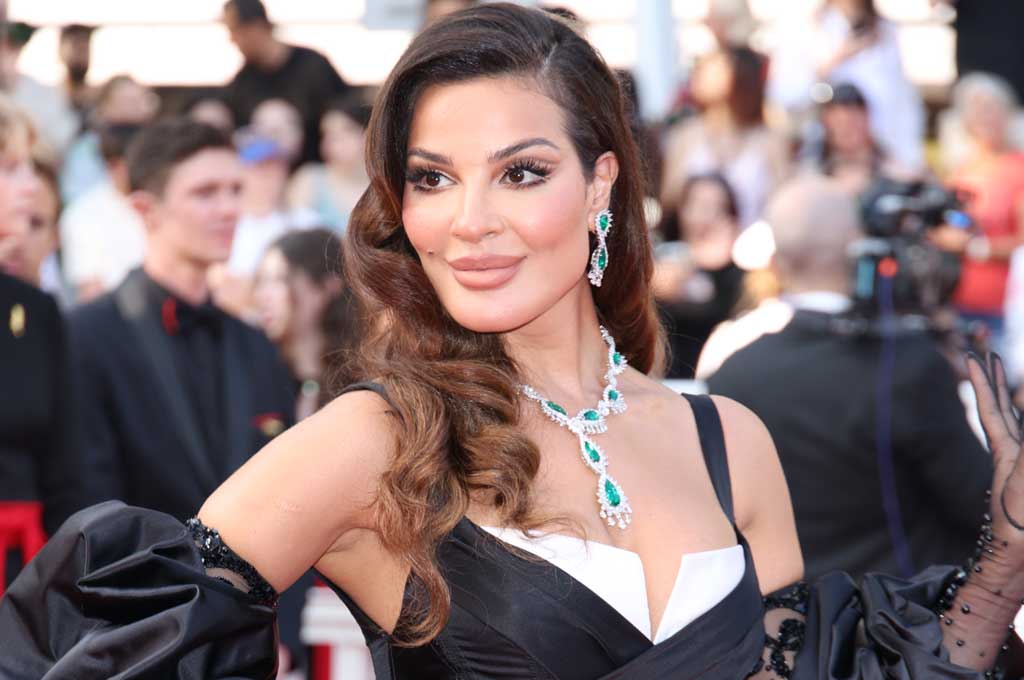 Nadine Njeim wears Chopard at the 76th Cannes Film Festival