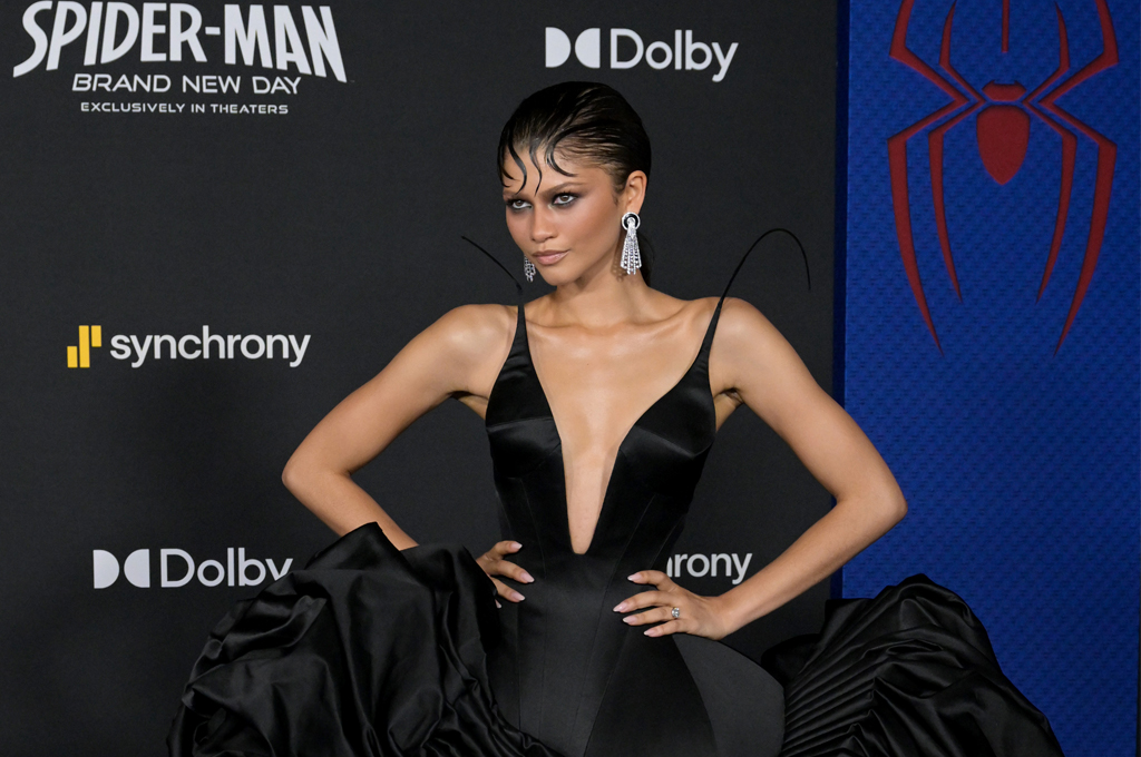 Zendaya Shines in Boucheron High Jewelry at Spider-Man: Brand New Day Premiere