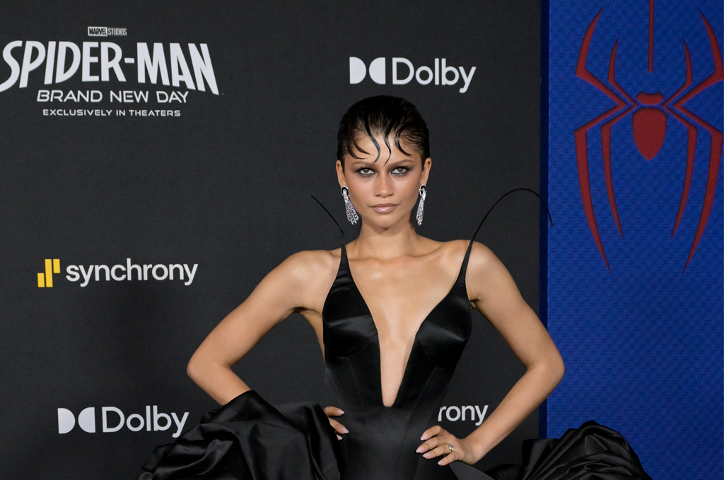 Zendaya Shines in Boucheron High Jewelry at Spider-Man: Brand New Day Premiere