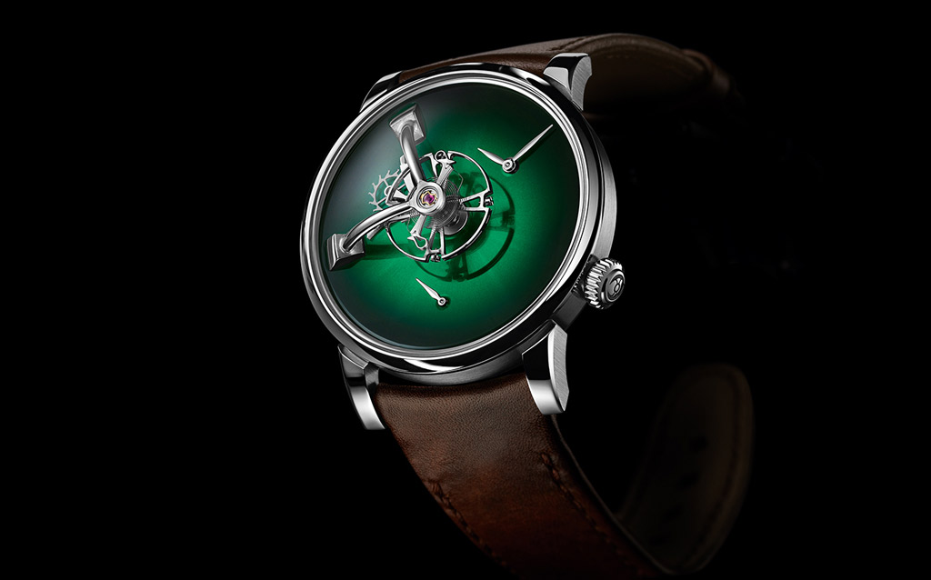 MB&F X H. Moser & Cie. LM101 Fume Dials