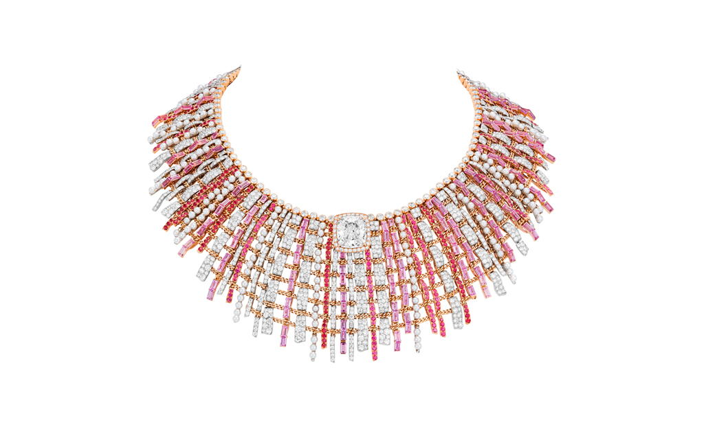 Tweed Couture necklace