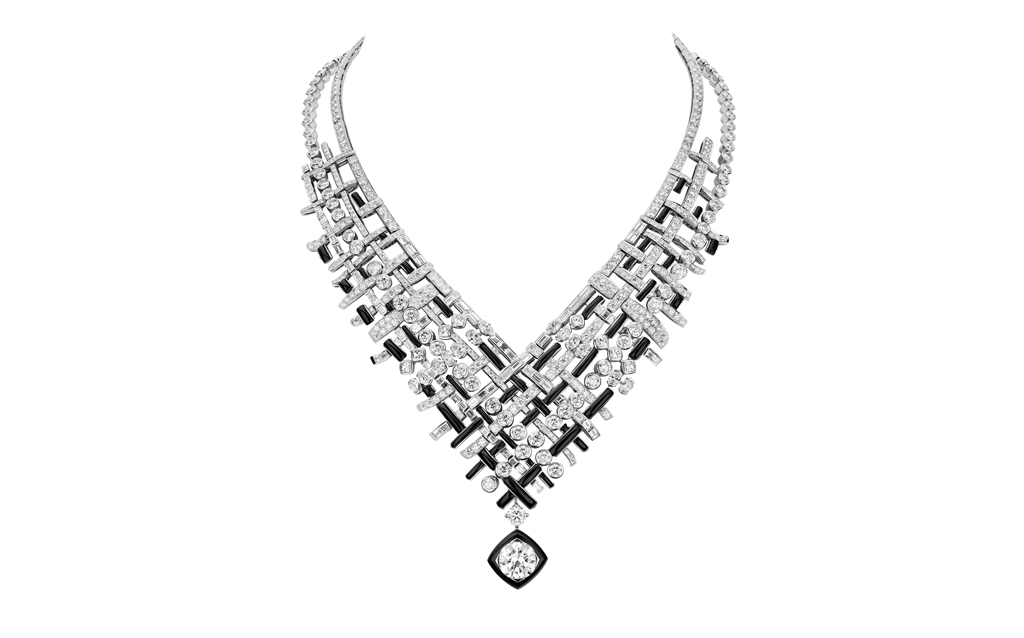 Tweed Graphique necklace