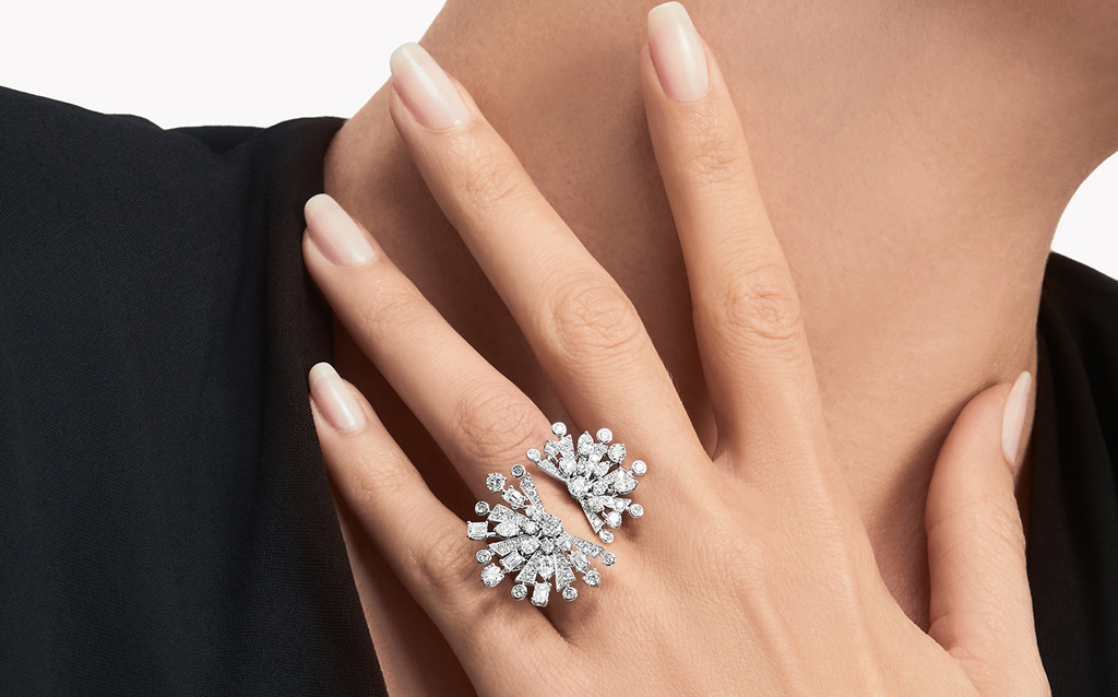 Tribal ring by Graff