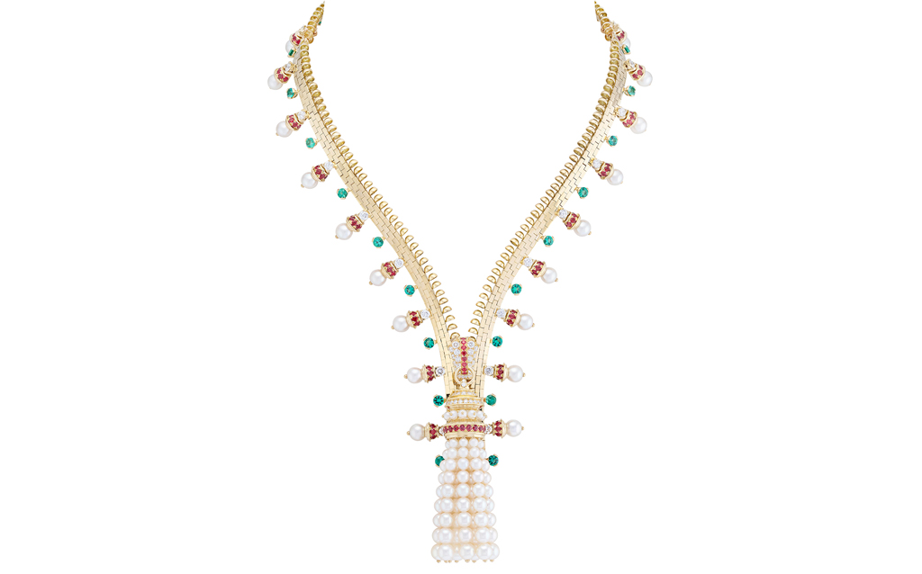 Zip Antique Lampion necklace by Van Cleef & Arpels
