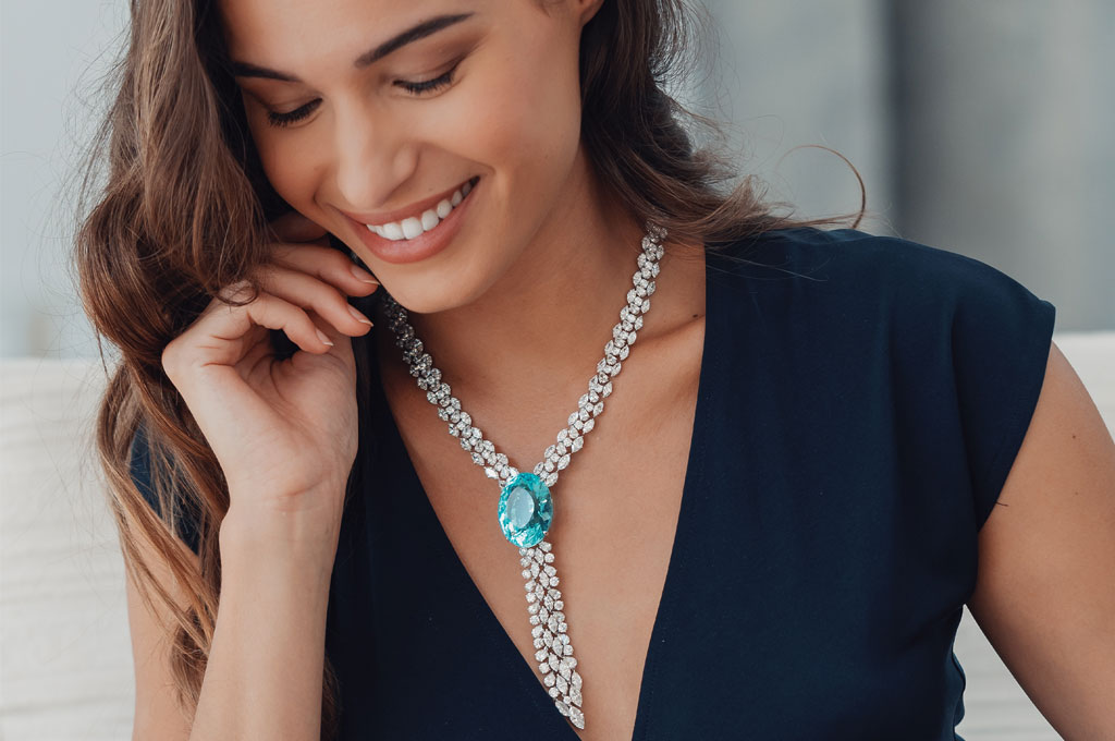 Blue lagoon necklace on sale
