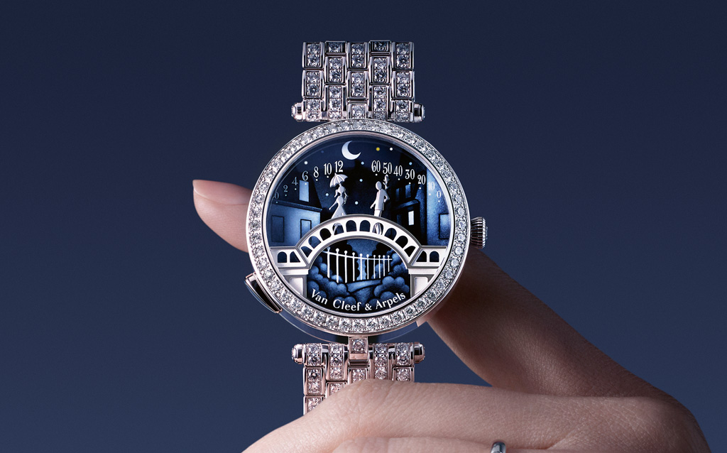 Van Cleef & Arpels Lady Arpels Pont des Amoureux Hiver watch