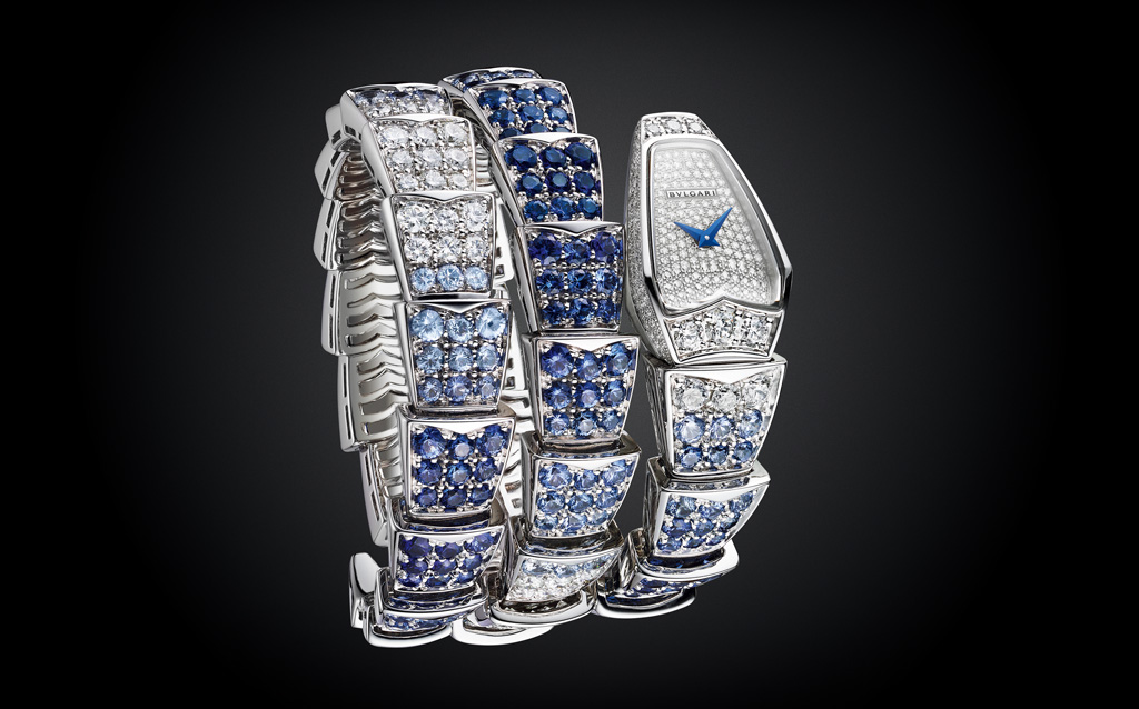 BVLGARI SERPENTI VIPER BLUE COLOUR WAVE