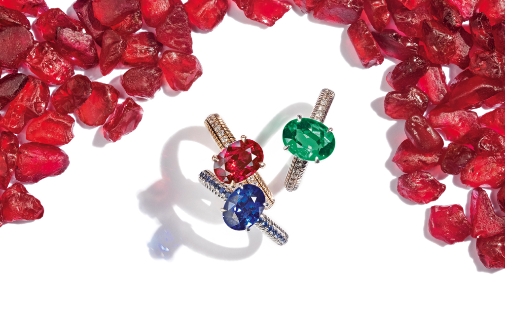 Colors of Love rings