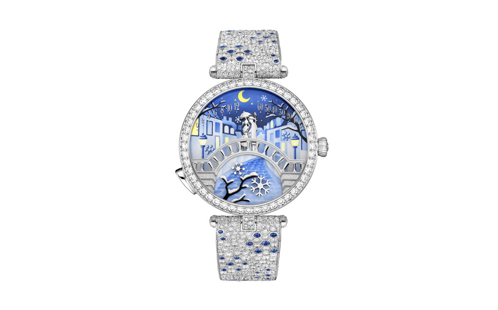 Lady Arpels Pont des Amoureux Hiver watch