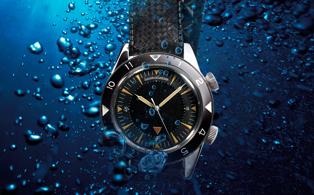 احتفالا بمرور 60 سنة على الطراز الاول من ساعة Memovox Deep Sea قدمت Jaeger LeCoultre  ساعة تكريمية عام 2011   Memovox Tribute Deep Sea 