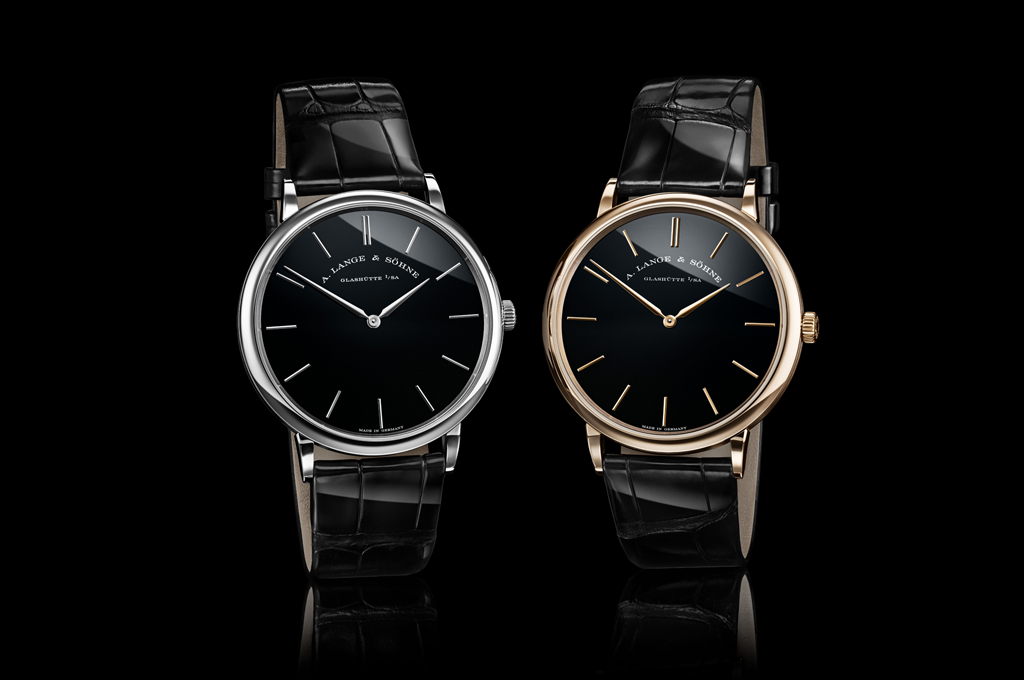 A. Lange & Sohne Unveils the Refined SAXONIA THIN in Honeygold and Platinum