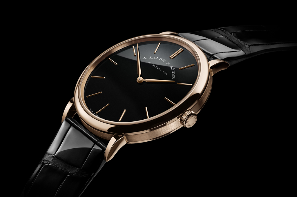 A. Lange & Sohne Unveils the Refined SAXONIA THIN in Honeygold and Platinum