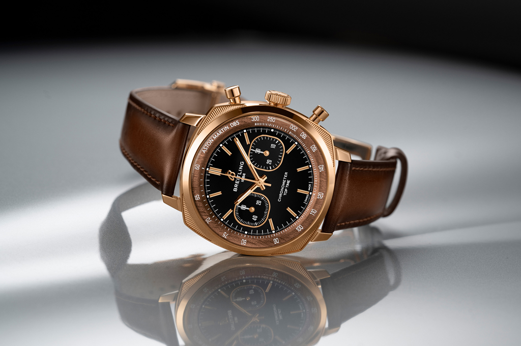 Time and Speed Reunited: Breitling and Aston Martin Present Top Time Tribute to Iconic DB5