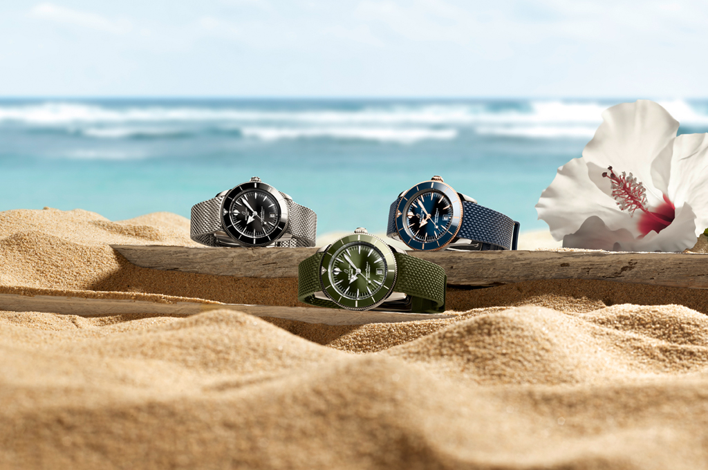 بريتلينغ تكشف الستار عن الإصدار الأحدث من ساعة  SUPEROCEAN HERITAGE