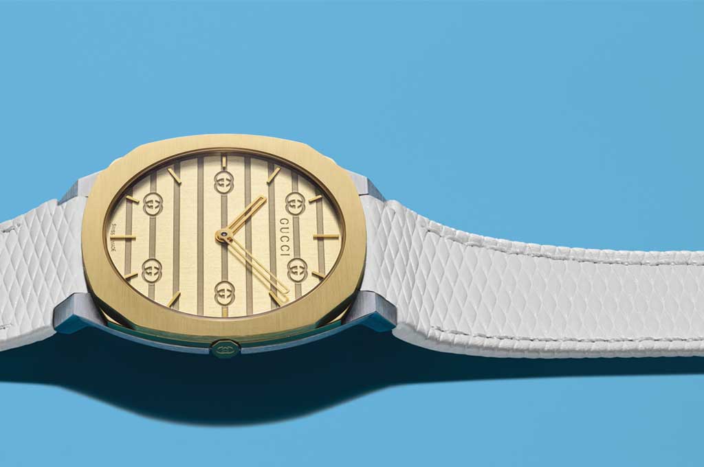 The new styles of the GUCCI 25H Watch Collection