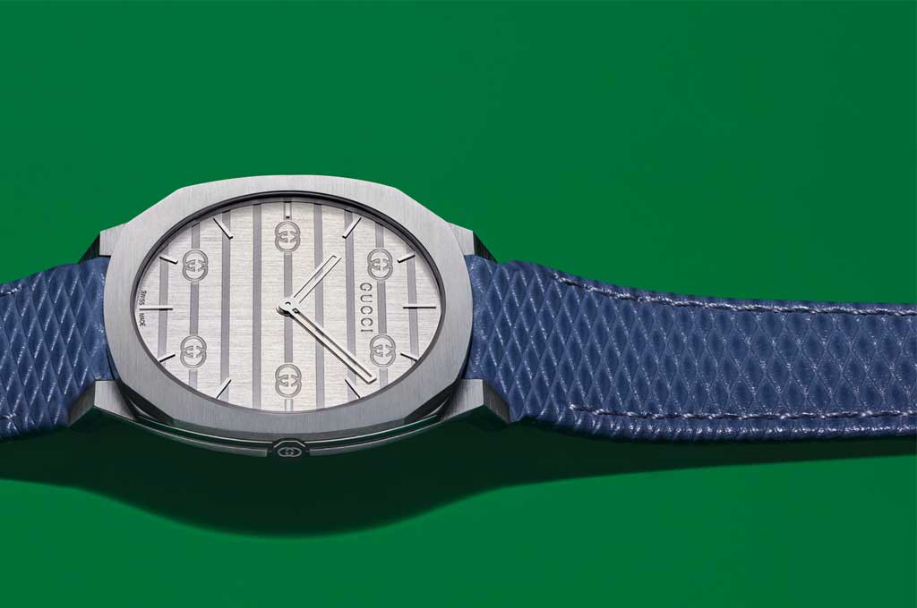 The new styles of the GUCCI 25H Watch Collection