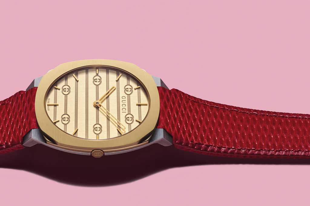 The new styles of the GUCCI 25H Watch Collection
