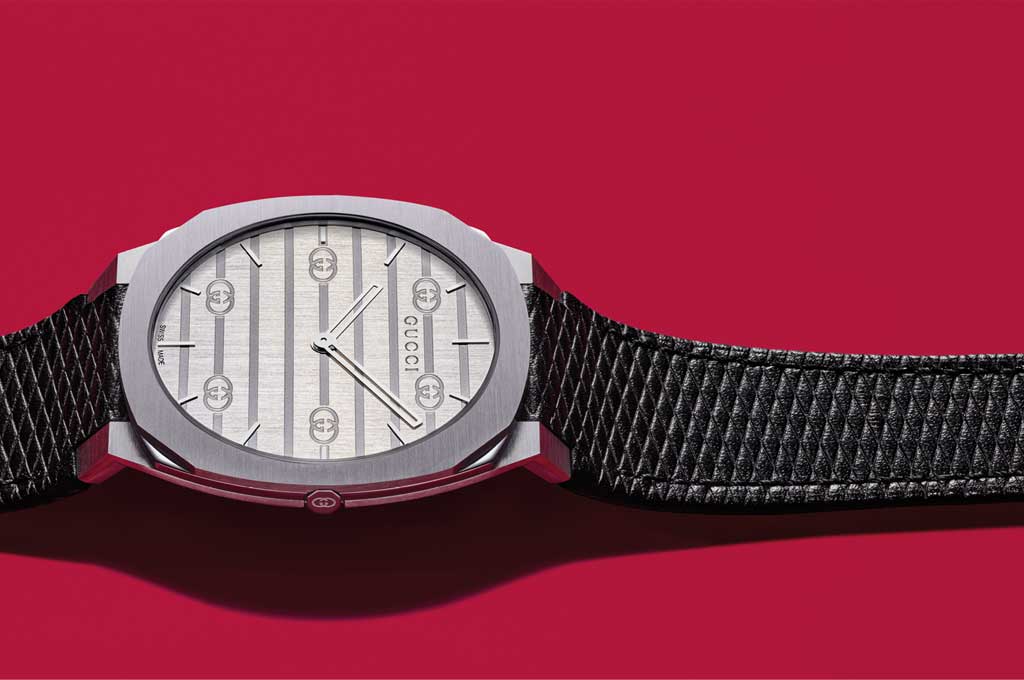 The new styles of the GUCCI 25H Watch Collection