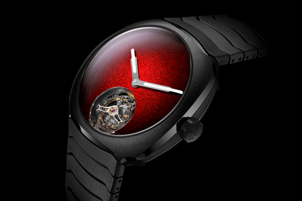  H. Moser & Cie. Explores Ceramics with Streamliner Tourbillon