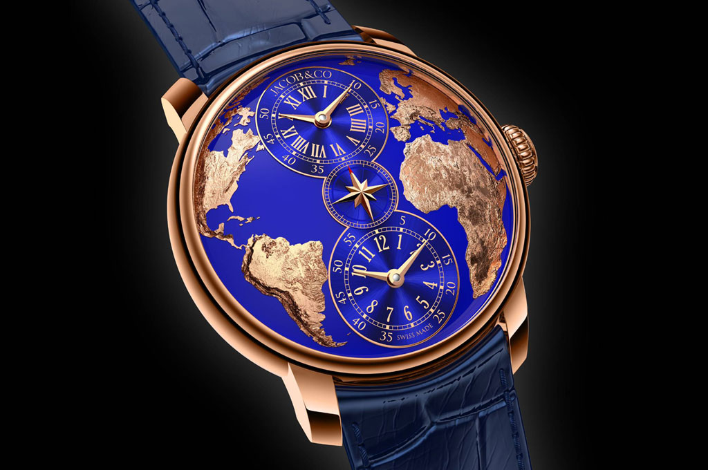 The World Is Yours Dual Time Zone by Jacob & Co.