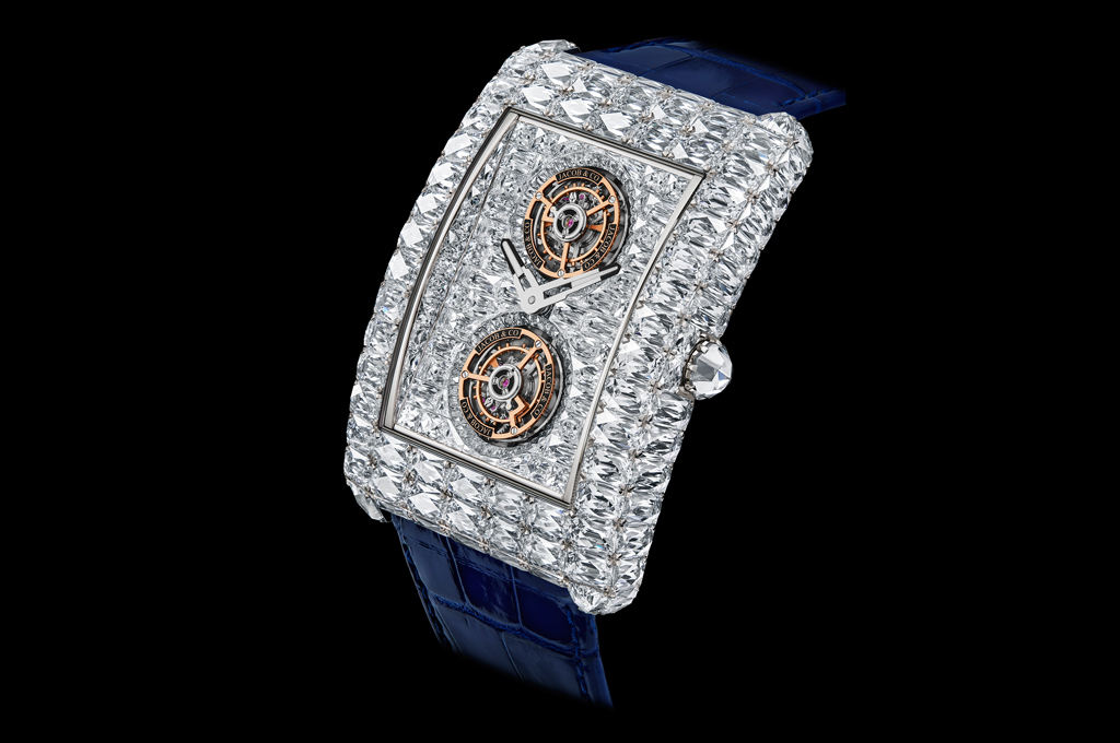 Jacob & Co. Unveils Angel Cut Diamond in Billionaire Double Tourbillon
