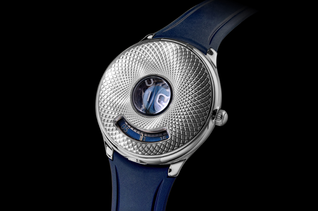 It’s a nod to a great style statement wearing a jump-hour watch