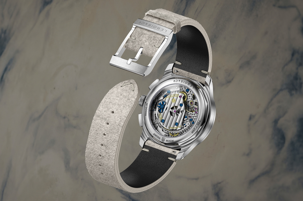 Lebois & Co Introduces the Heritage Atelier Chronograph ‘Bleu sur Blanc’ 