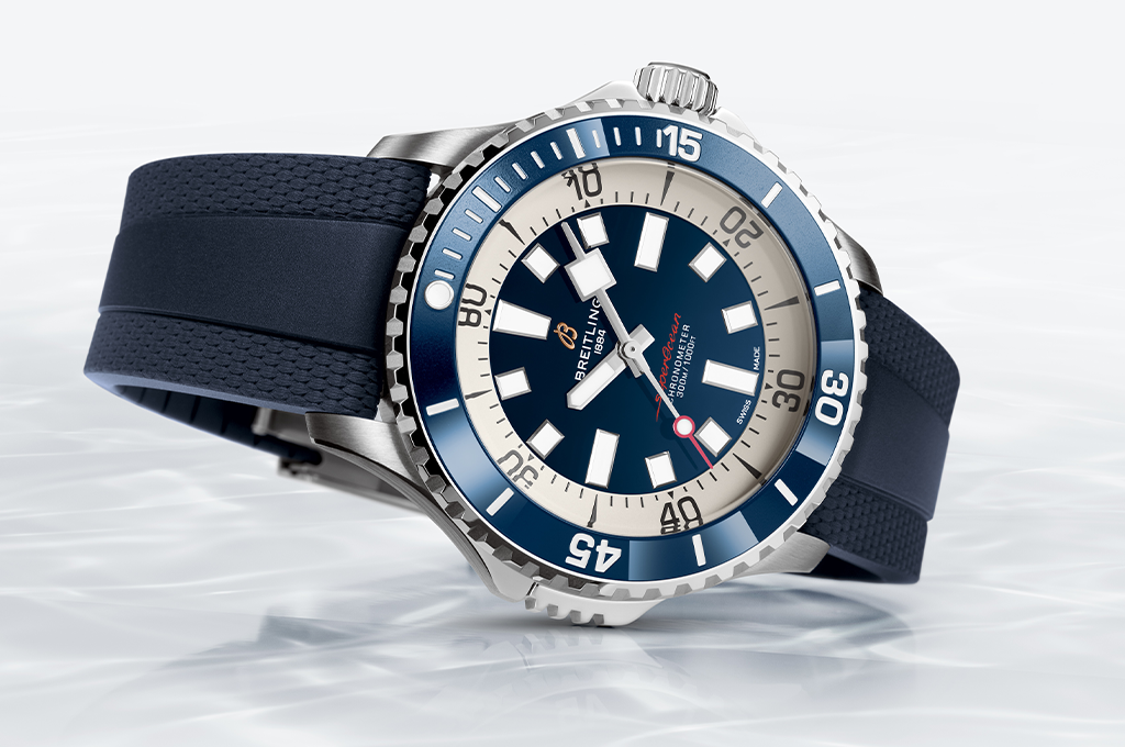 BLUE BREITLING WATCHES