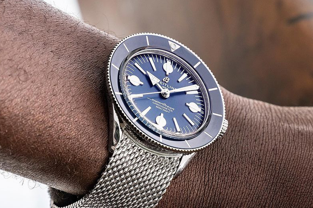 BLUE BREITLING WATCHES