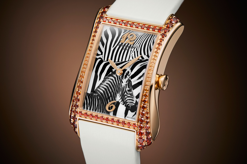 Patek Philippe Presents the Gondolo Serata in Rose Gold with Striking Zebra Dial