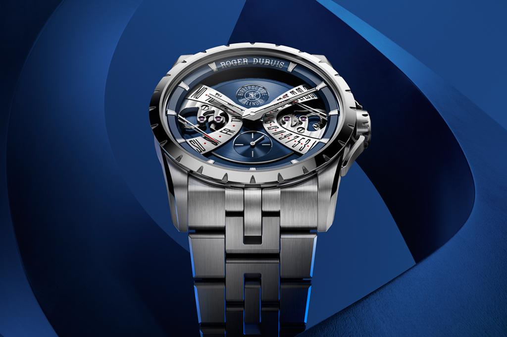 Roger Dubuis Unveils the Excalibur Biretrograde Calendar in Cosmic Blue