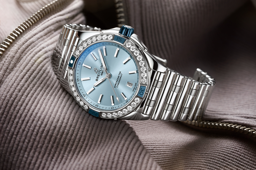 BLUE BREITLING WATCHES_